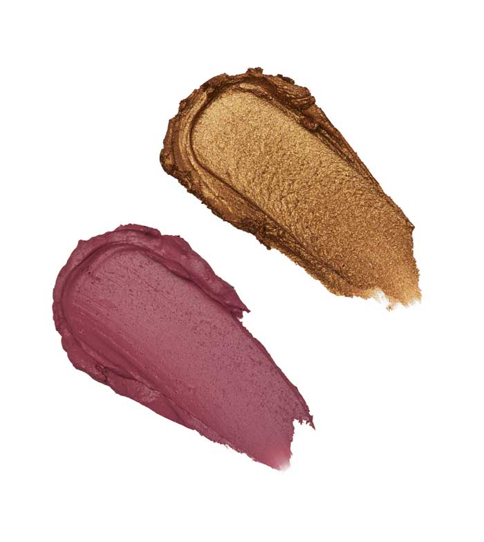 Revolution - Blush and Highlighter Stick Duo - Flushing Pink