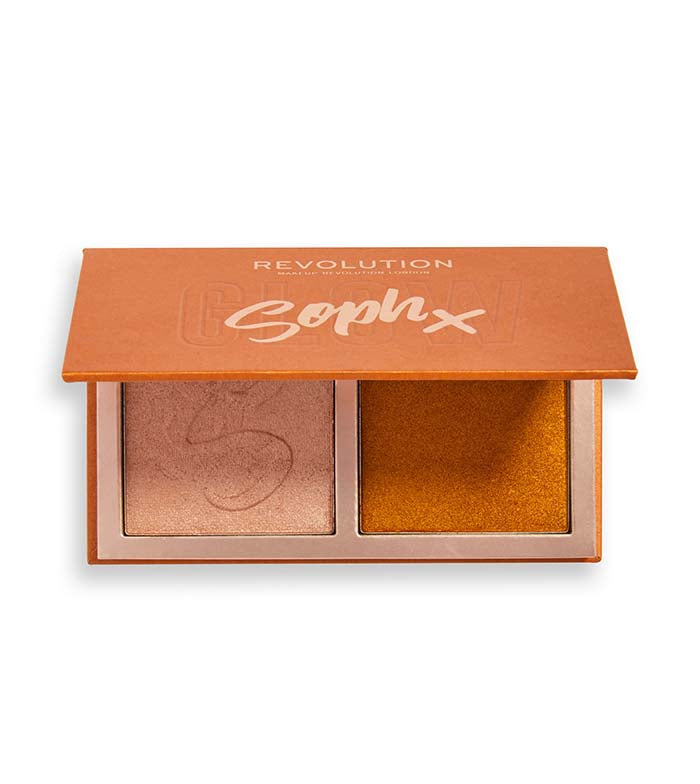 Revolution - Highlighter Duo Soph X - Honey Glaze