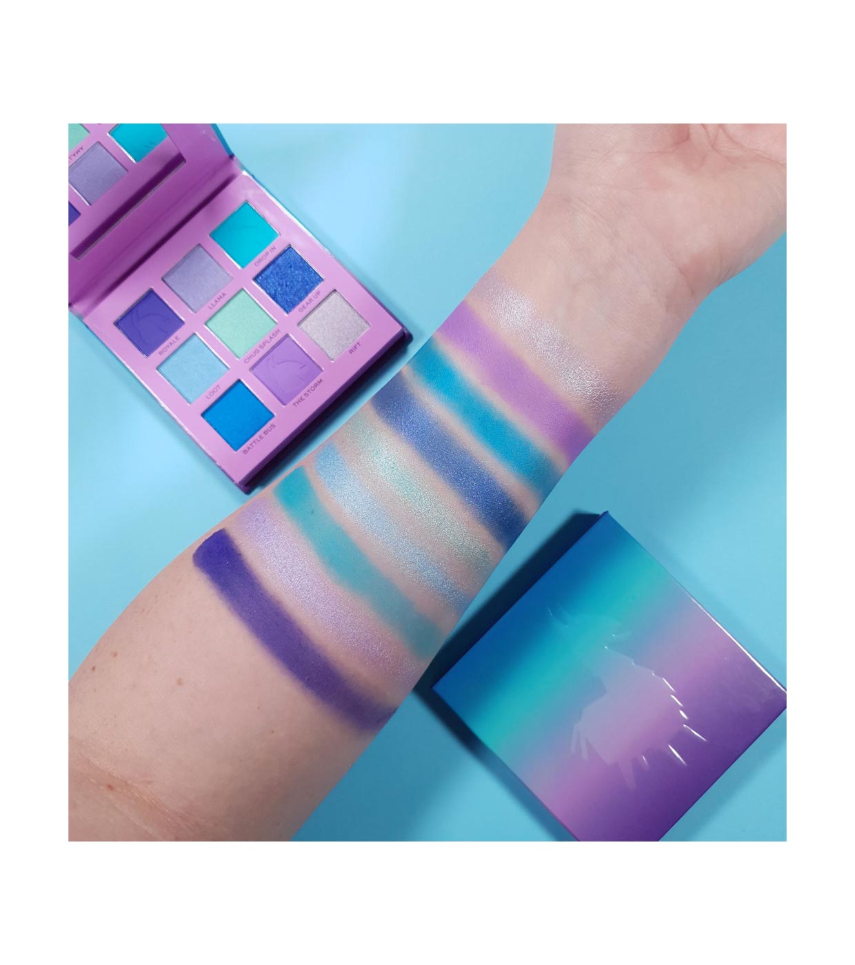 Revolution - *Fortnite X Revolution* - Paleta di ombretti Supply Llama
