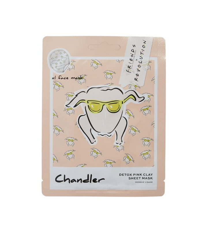 Revolution - *Friends X Revolution* - Máscara facial de tecido de argila rosa - Chandler