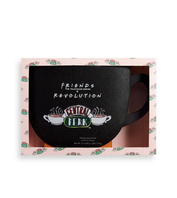 Revolution - *Friends X Revolution* - Paleta de rostos Grab a Cup - Dark to Deep