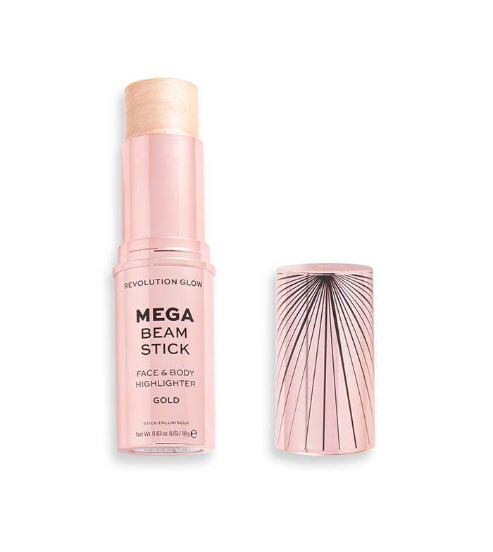 Revolution - *Glow* - Marcador de rosto e corpo Mega Beam Stick - Gold