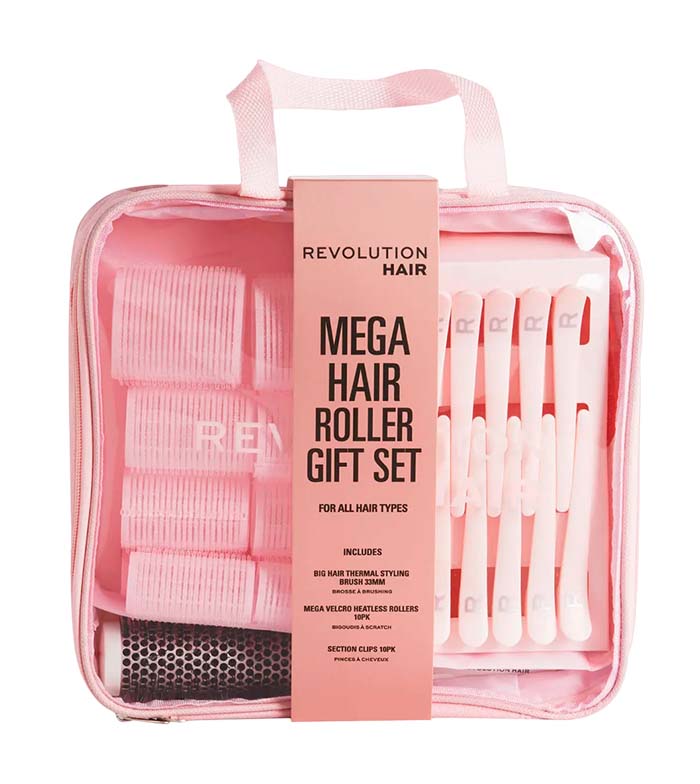 Revolution Hair - Conjunto Presente Mega Hair Roller - Todos os Tipos de Cabelo