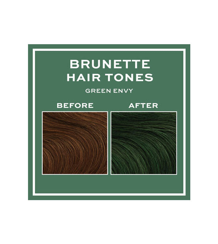 Revolution Haircare - Coloração semipermanente para cabelos castanhos Hair Tones - Green Envy