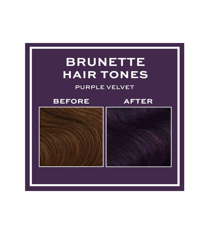 Revolution Haircare - Coloração semipermanente para cabelos castanhos Hair Tones - Purple Velvet
