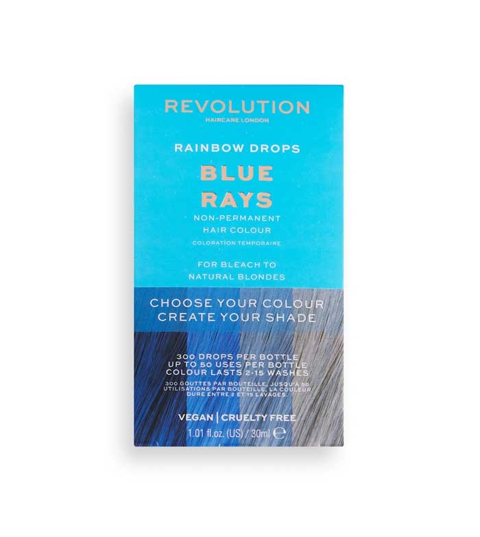 Revolution Haircare - Coloração temporária Rainbow Drops - Blue Rays