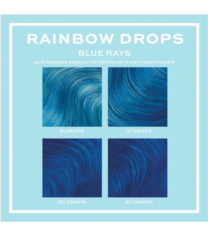 Revolution Haircare - Coloração temporária Rainbow Drops - Blue Rays