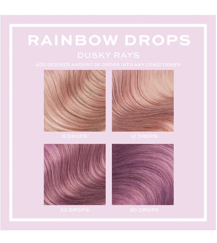 Revolution Haircare - Coloração temporária Rainbow Drops - Dusky Rose Rays