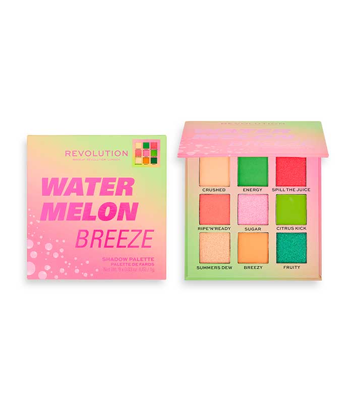 Revolution - *Hot Shot* - Paleta de Sombras Water Melon Breeze