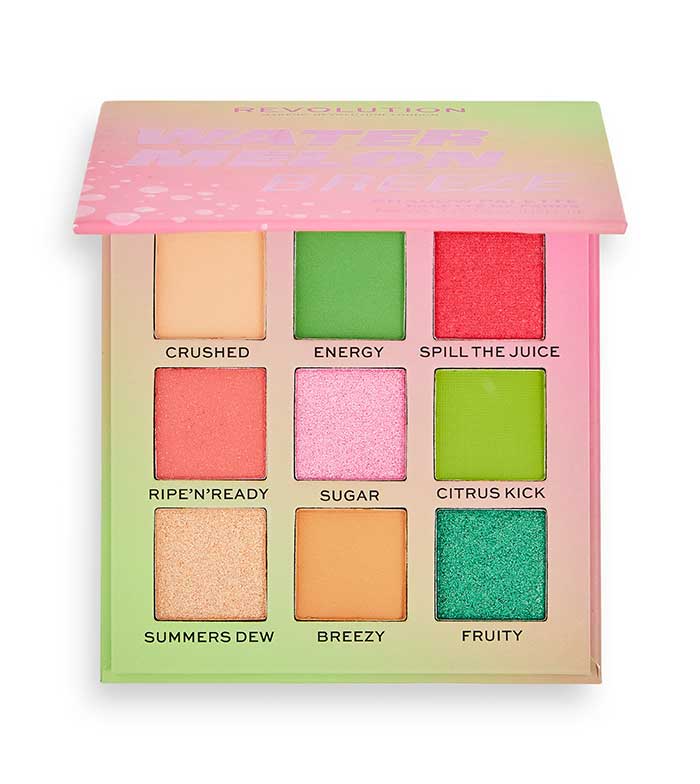 Revolution - *Hot Shot* - Paleta de Sombras Water Melon Breeze