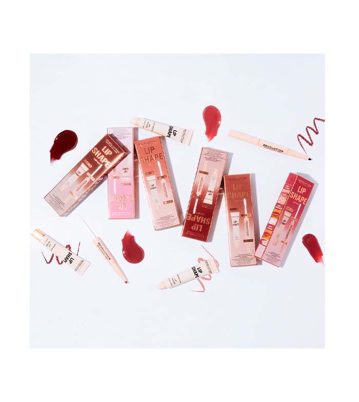 Revolution - Lip Shape Lip Set - Coco Brown
