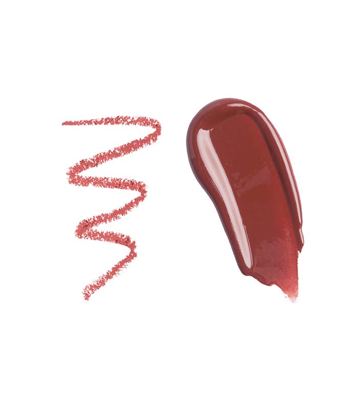 Revolution - Lip Shape Lip Set - Rose Pink