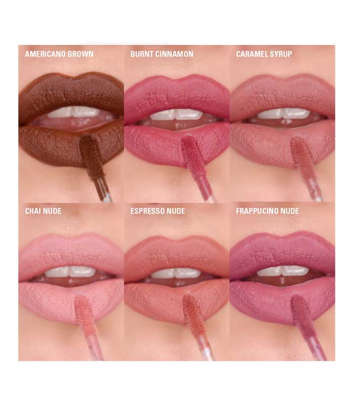 Revolution - Batom Líquido IRL Whipped Lip Crème - Frappuccino Nude