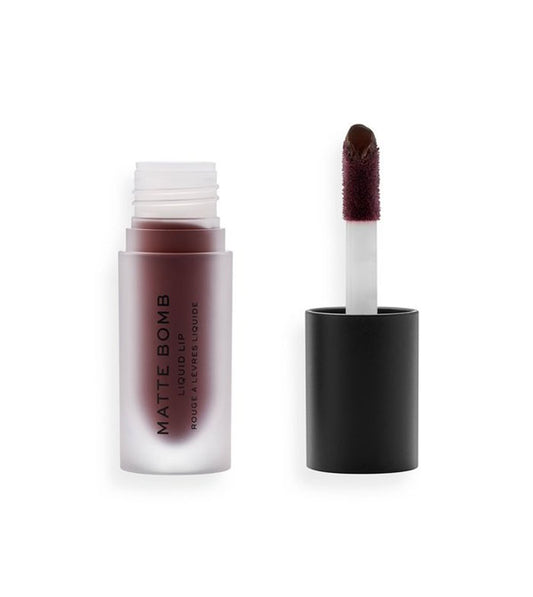 Revolution - Batom líquido Matte Bomb - Satin Chocolate