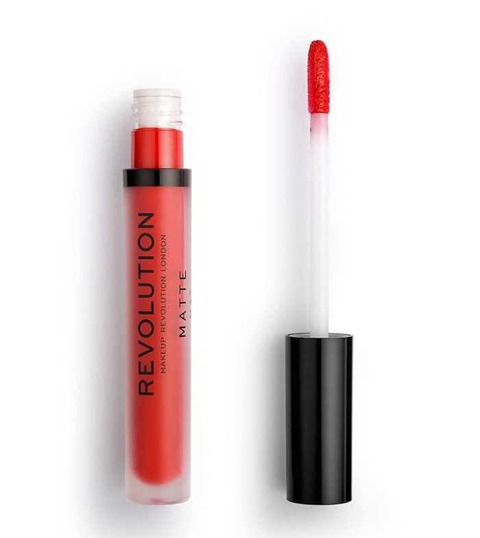 Revolution - Batom líquido Matte Lip - 132 Cherry