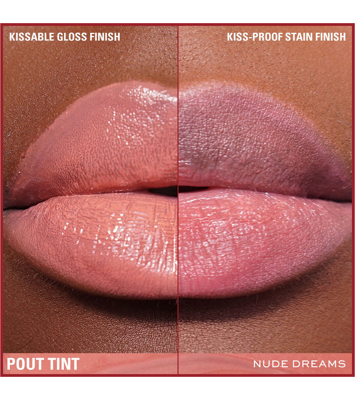 Revolution - Batom Líquido Pout Tint - Nude Dreams