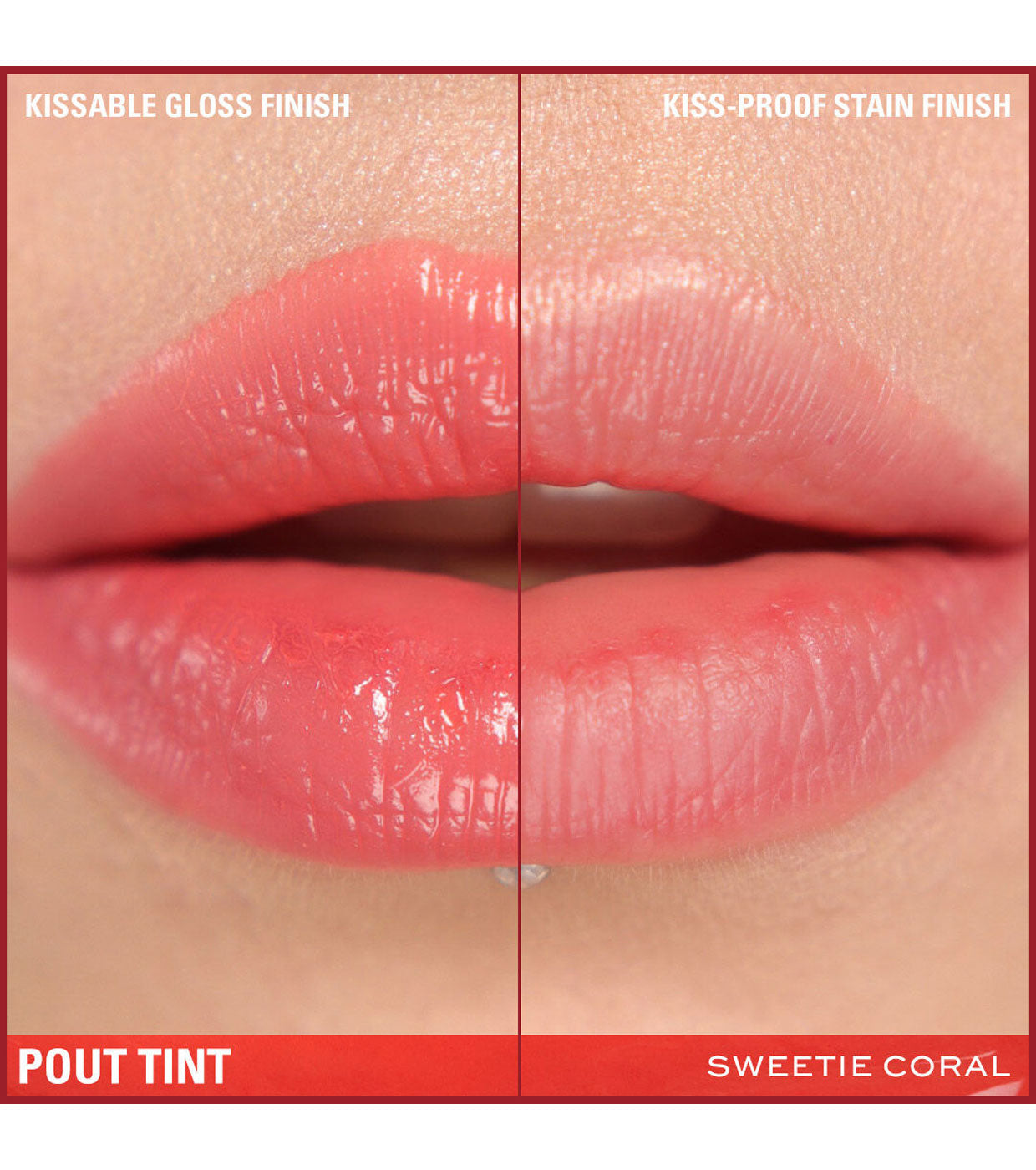 Revolution - Batom Líquido Pout Tint - Sweetie Coral