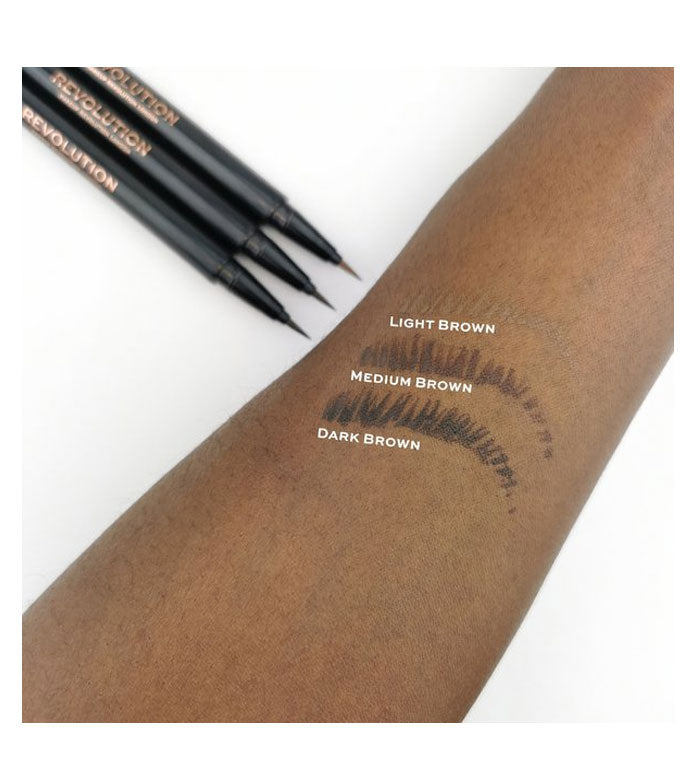 Revolution - Lápis de Sobrancelha Hair Stroke Brow Pen - Light Brown