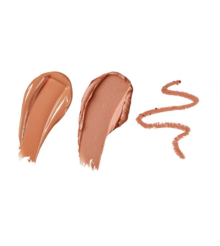 Revolution - *Makeup Revolution x The Plastic Boy* - Lip Kit - Almond Macchiato