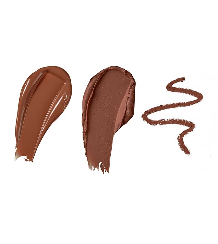 Revolution - *Makeup Revolution x The Plastic Boy* - Lip Kit - Hazelnut Macchiato