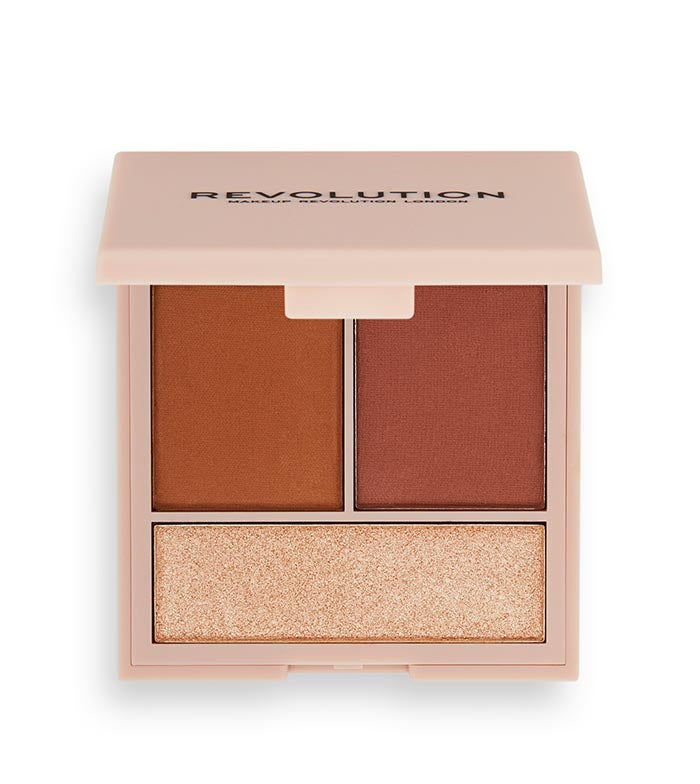 Revolution - Paleta de pó Contour Contour Powder Compact - Fair