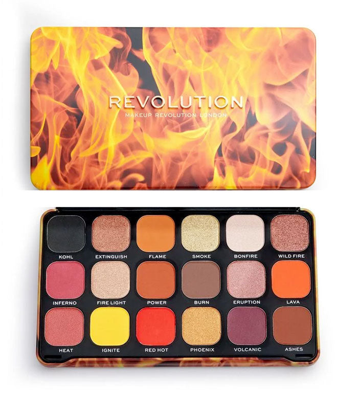 Revolution - Paleta de sombras de olhos Forever Flawless - Fire