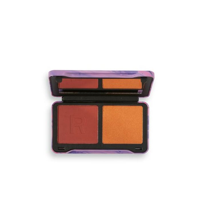 Revolution - *Neon Heat* - Paleta de rostos Neon Heat Dynamic - Midnight Sands