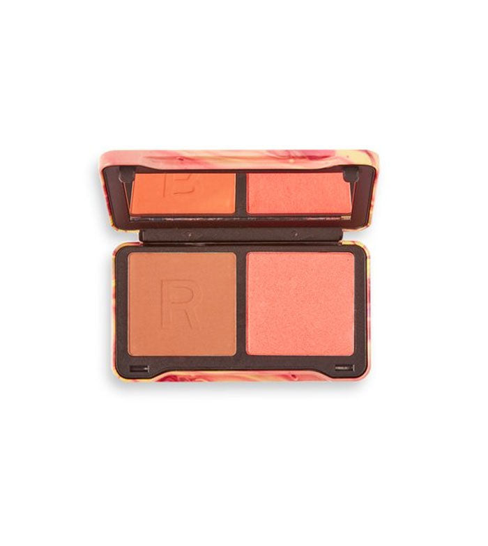 Revolution - *Neon Heat* - Paleta de rostos Neon Heat Dynamic - Peach Heat