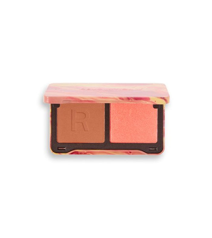 Revolution - *Neon Heat* - Paleta de rostos Neon Heat Dynamic - Peach Heat