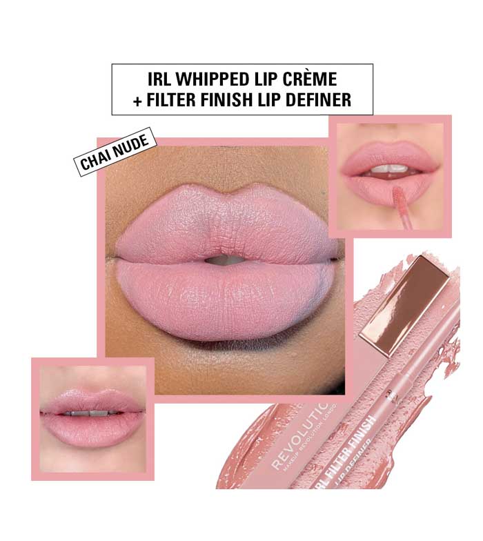 Revolution - Lip Liner IRL Filter Finish Lip Definer - Chai Nude