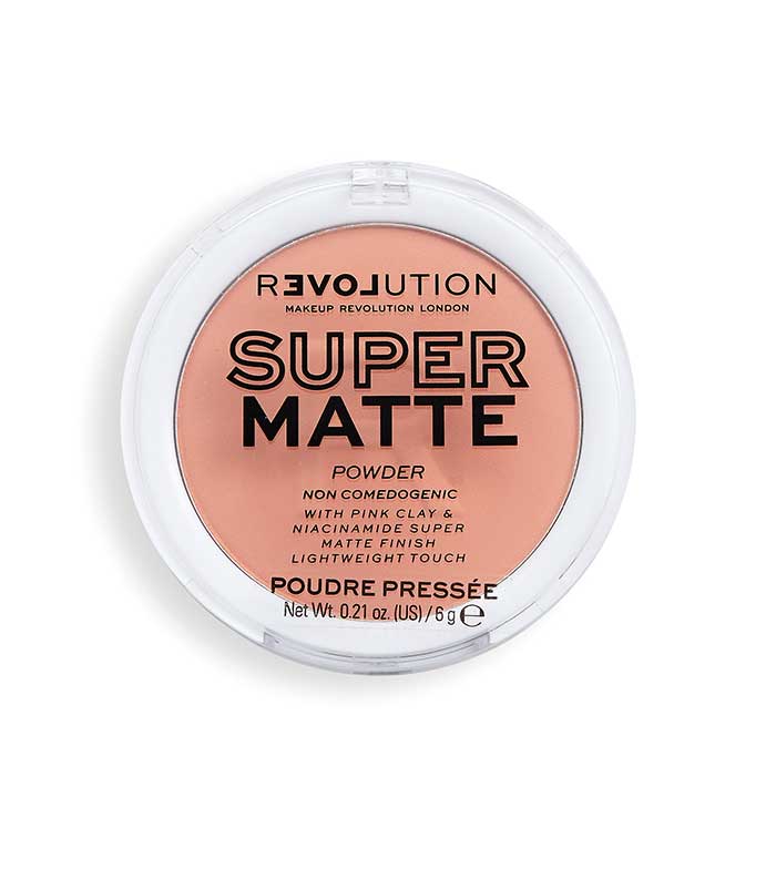 Revolution - Pó compacto Super Matte - Medium Tan