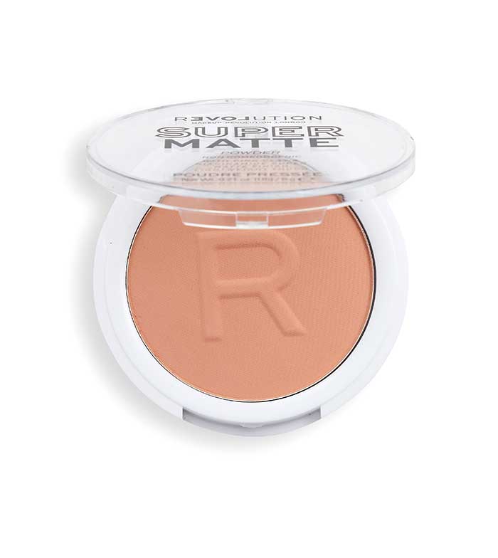 Revolution - Pó compacto Super Matte - Medium Tan