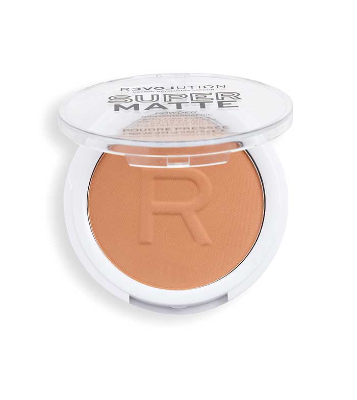 Revolution - Pó compacto Super Matte - Warm Beige