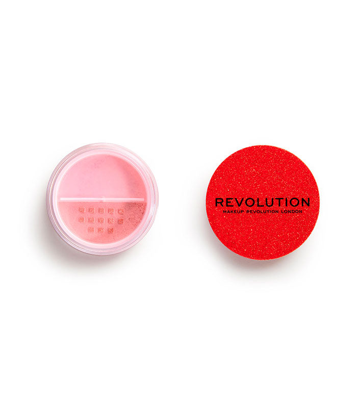 Revolution - *Precious Stone* - Iluminador em pó metalizado - Ruby Crush