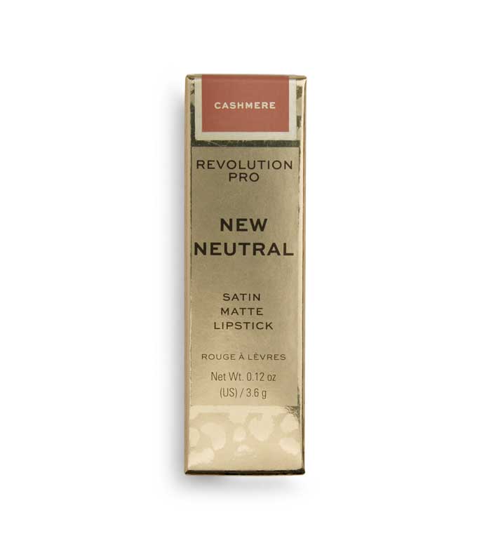 Revolution Pro - Batom de lábios New Neutral Satin Matte - Cashmere