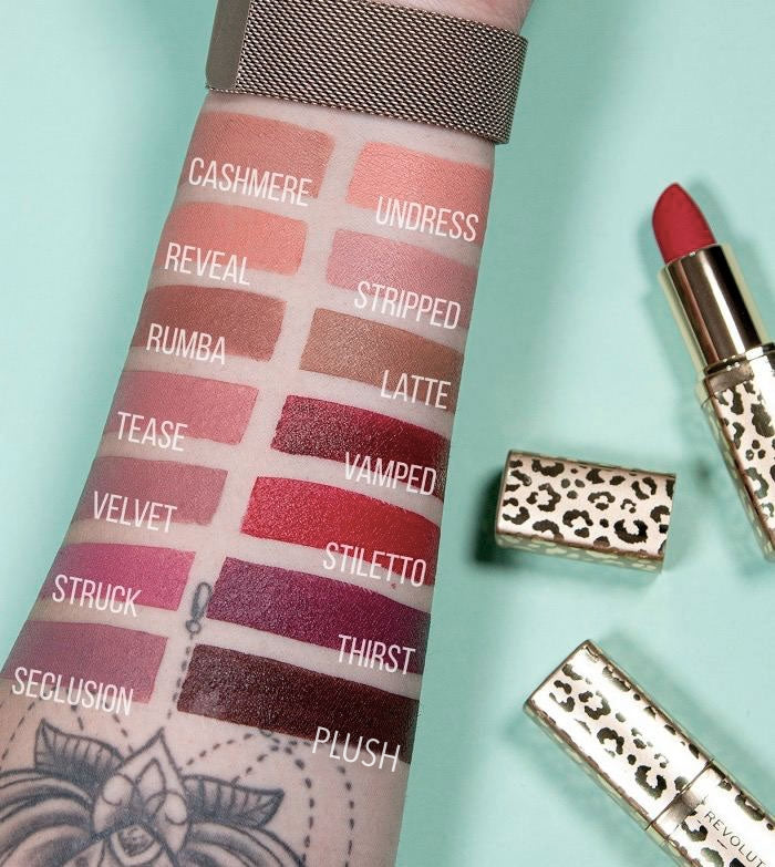 Revolution Pro - Batom de lábios New Neutral Satin Matte - Tease