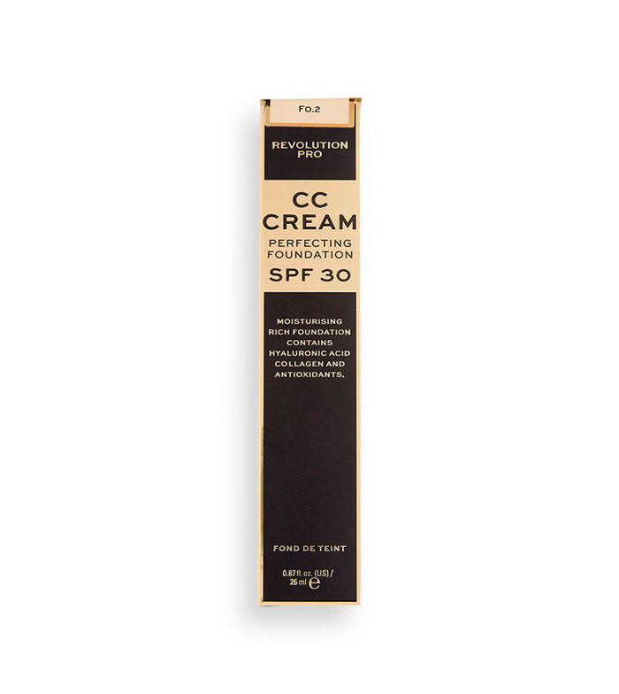 Revolution Pro - CC Cream Perfecting Foundation SPF 30 - F0.2