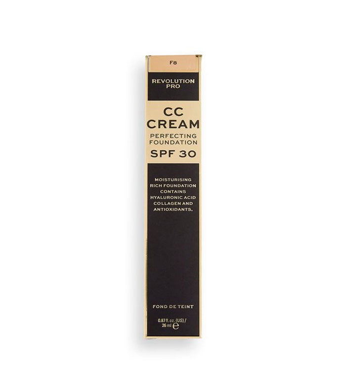 Revolution Pro - CC Cream Perfecting Foundation SPF 30 - F8