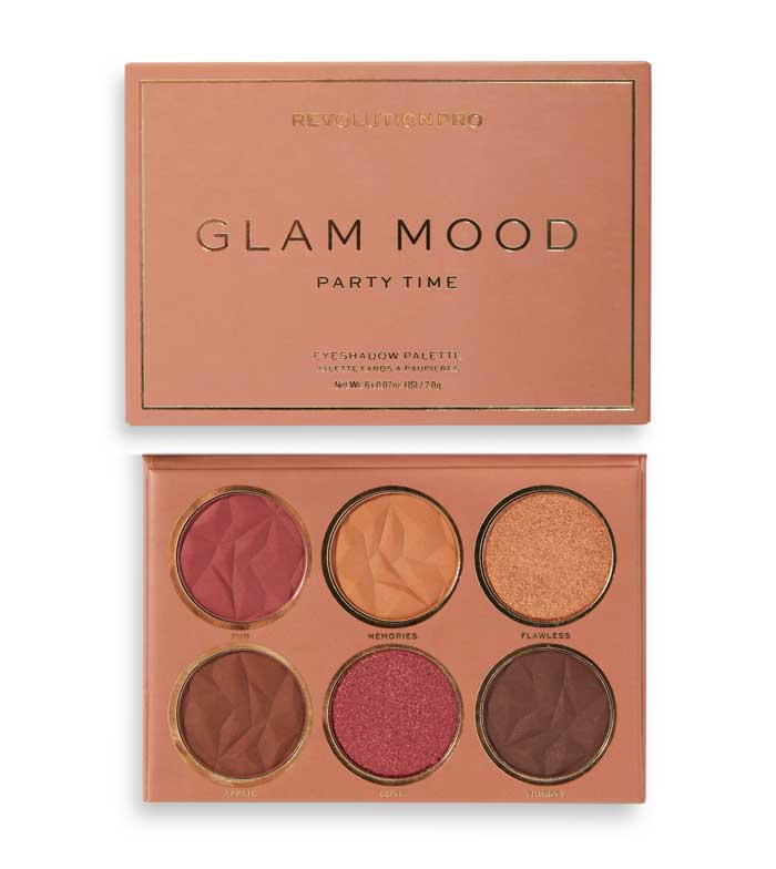 Revolution Pro - *Glam Mood* - Paleta de sombras - Party Time