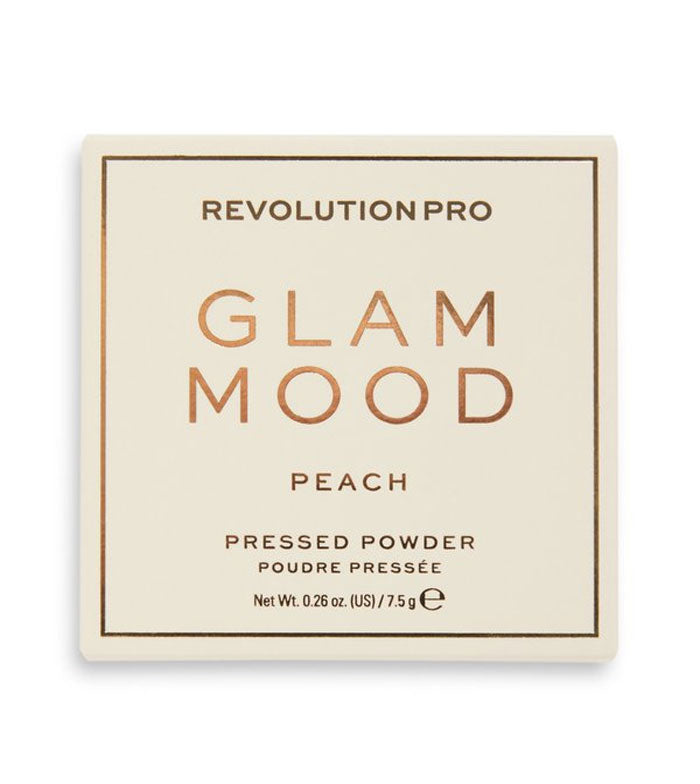 Revolution Pro - *Glam Mood* - Pó Pressionado - Peach