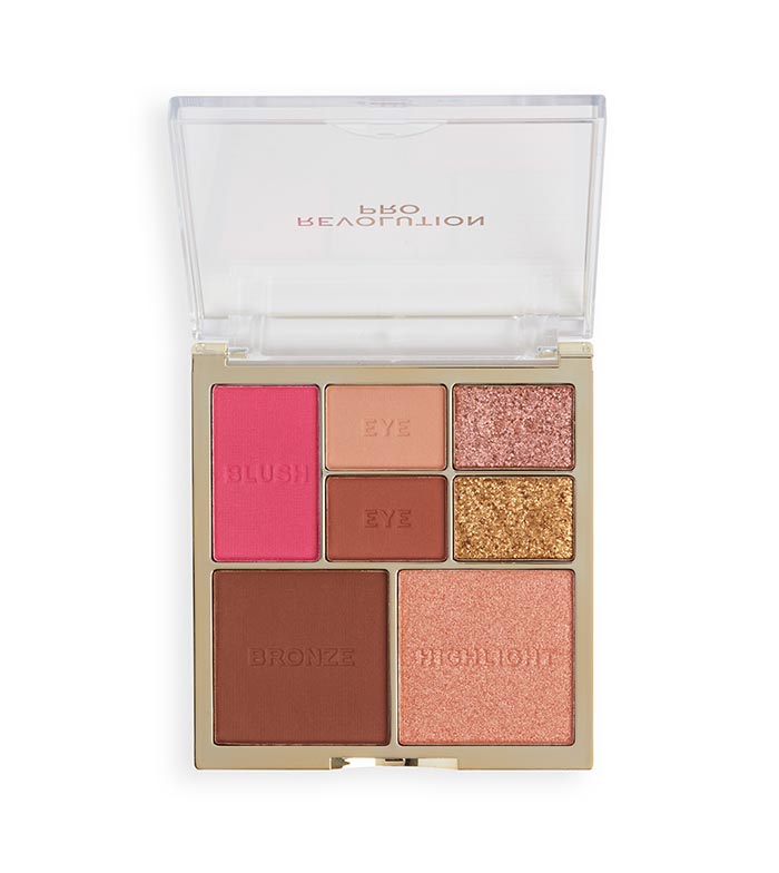Revolution Pro - *Iconic* - Paleta de olhos e rosto - Medium/Deep