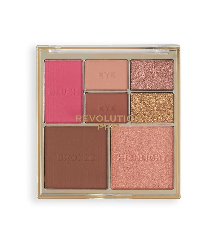Revolution Pro - *Iconic* - Paleta de olhos e rosto - Medium/Deep