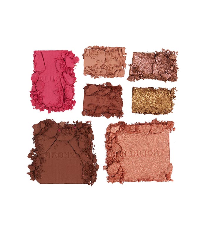 Revolution Pro - *Iconic* - Paleta de olhos e rosto - Medium/Deep