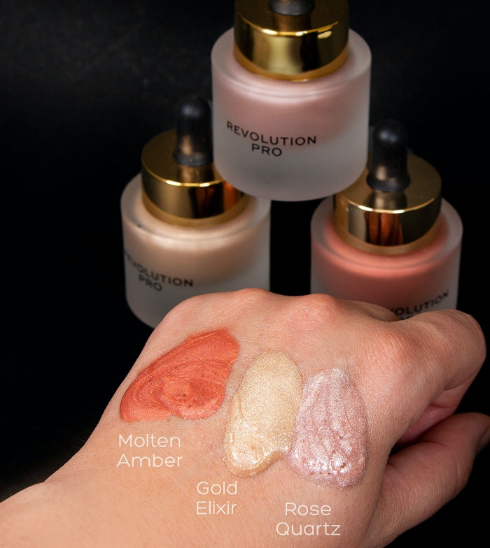 Revolution Pro - Liquid Highlighter Highlighting Potion - Molten Amber