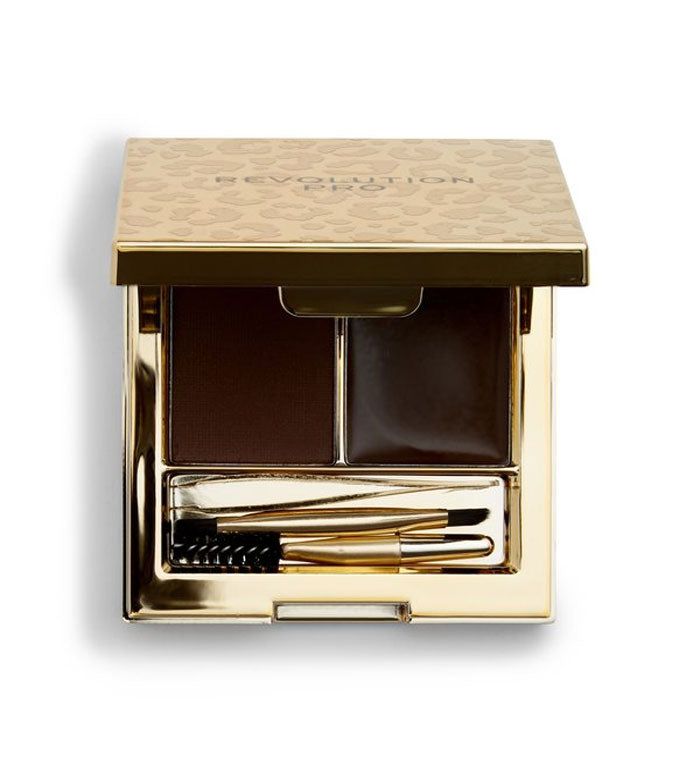 Revolution Pro - Kit de sobrancelha Ultimate Brow Sculpt Kit - Chocolate