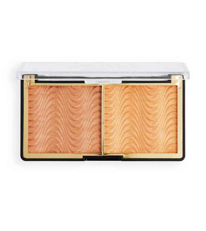 Revolution Pro - Paleta de rosto Sculpt & Glow - Medium-Deep