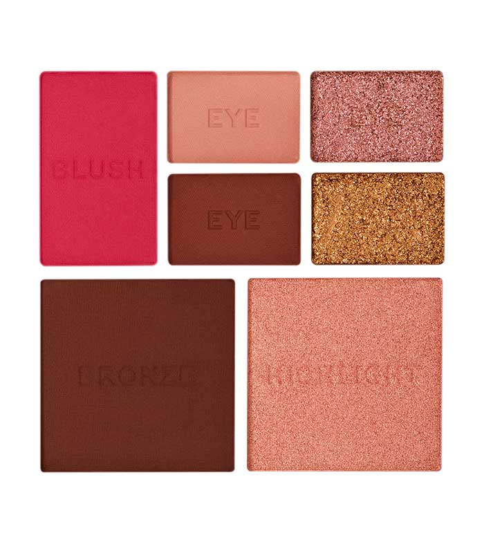 Revolution Pro - Paleta de rostos True Love - Medium-Deep