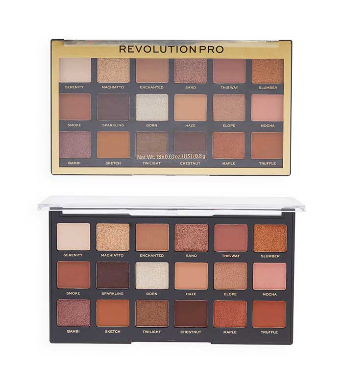Revolution Pro - Paleta de Sombras Regeneration Au Naturel