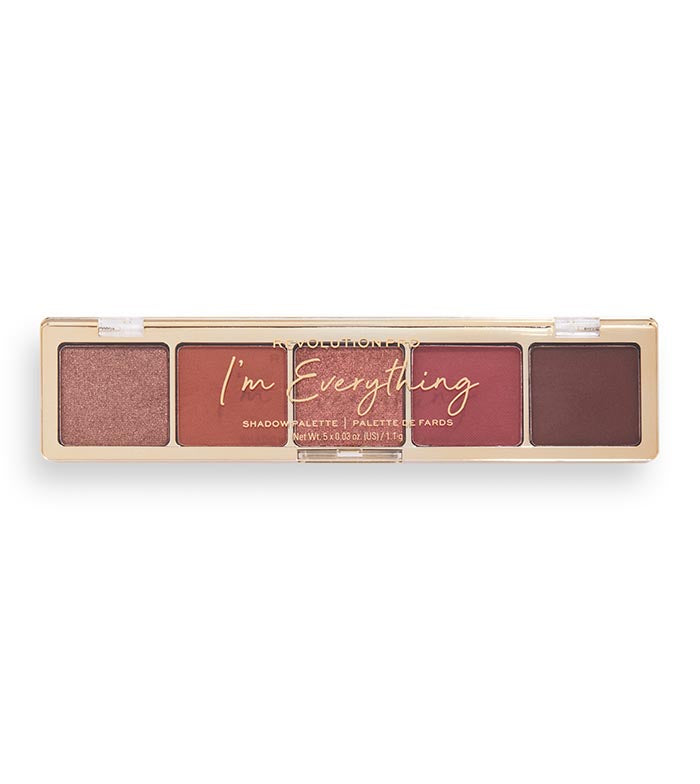 Revolution Pro - Paleta de sombras Glam - I\'m Everything Burnt Nude