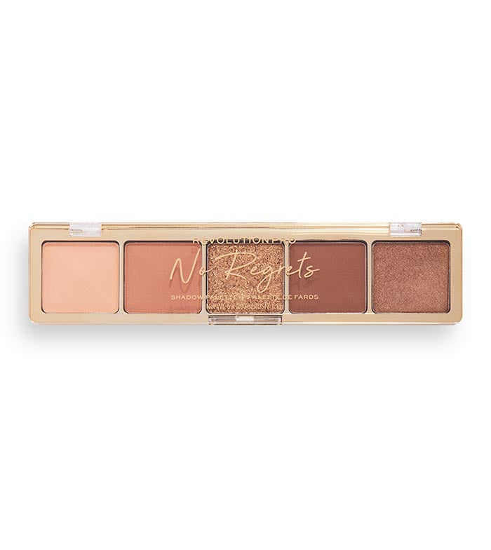 Revolution Pro - Paleta de Sombras Glam - No Regrets Soft Nude